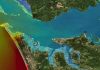 Impact of tsunami on the Columbia River