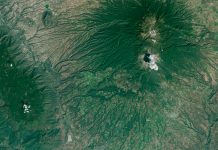 NASA Image of Colima Eruption