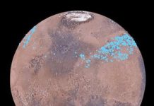 Mars has belts of glaciers consisting of frozen water