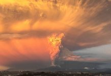 Calbuco Volcano Eruption