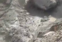 Peru volcano triggers mudslides
