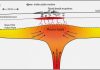 Did dinosaur-killing asteroid trigger largest lava flows on Earth?