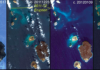 Satellites catch the birth of two volcanic islands