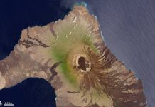 Volcano erupts in Galapagos Islands, home to unique pink iguanas