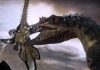 Spinosaurus fishes for prey