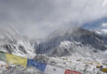 Mount Everest, moved three centimetres due to Nepal earthquake