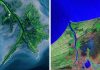 Predicting the shape of river deltas