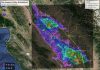 California drought causing valley land to sink