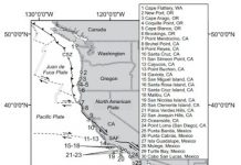 New data changes ideas about sea level and coastal uplift along Pacific Coast