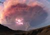 Amazing super-charged volcanic ash cloud sparked by lightning, dramatic – and fake !!!