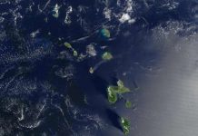 Evidence of past volcanic activity in the Caribbean Sea