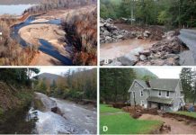 Geomorphic impact of the flooding caused by tropical storm Lee in September 2011