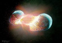 Moon was produced by a head-on collision between Earth and a forming planet