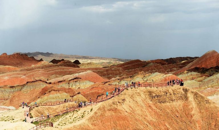 Zhangye Danxia National Geological Park 