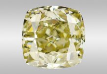 Graphite Inclusions Forming Octahedral Outline in Diamond