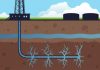 Hydrocarbon storage, fracking and lightning risk Fracking