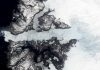 Ice streams can be slowed down by gas hydrates