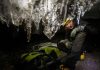 Into the belly of a glacier