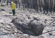 Post-wildfire erosion can be major sculptor of forested western mountains