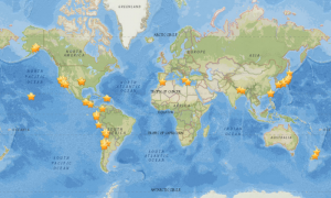 Japanese-language MyShake-GeologyPage