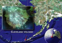Small explosion detected at Cleveland Volcano
