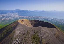 Gas causing ground to rise near Bay of Naples volcano