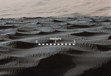 Sand Ripples on Mars are a type not seen on Earth