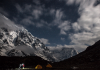 Opposing mountain ranges