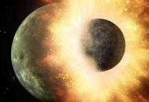Earth’s carbon points to planetary smashup
