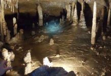 Stalagmites in Indiana cave may record past earthquakes