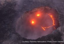 Amazing ‘Smiling Volcano’ in Hawaii