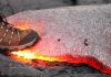 A quick step on hot lava