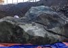 Giant jade stone uncovered in Myanmar