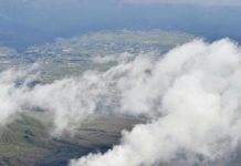Mount Aso Volcano in southern Japan erupts