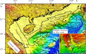 Sampling location in the Shenhu area of the South China Sea. Credit: ©Science China Press 