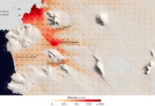 UCI and NASA document accelerated glacier melting in West Antarctica