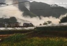 Sucun Village landslide in China