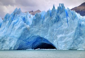 Representative Image: A Glacier cave on Perito Moreno Glacier, in Los Glaciares National Park, southern Argentina. Credit: Martin St-Amant/Wikipedia