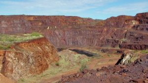 Abandoned pit at Mount Goldsworthy near Mount Grant in Western Australia Credit: Philip Schubert, Creative Commons