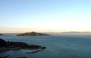 The USGS recently discovered that the Hayward Fault and Rodgers Creek Fault connect under San Pablo Bay. Credit: samkinsley via Flickr) 