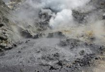 Naples astride a rumbling mega-volcano