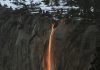 ‘Firefall’ phenomenon wows visitors to Yosemite’s El Capitan