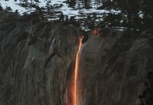 ‘Firefall’ phenomenon wows visitors to Yosemite’s El Capitan