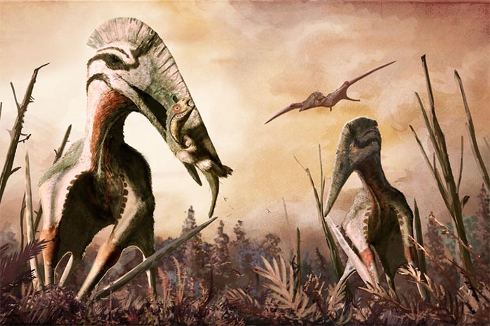 flying reptile