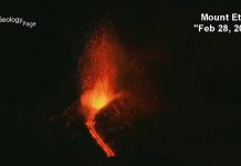Mount Etna erupts lava in Sicily