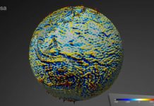 Upper part of Earth’s magnetic field reveals details of a dramatic past