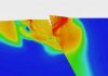 Earthquakes can make thrust faults open violently and snap shut