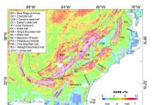 Rare Earth element mineral potential in the southeastern US coastal plain