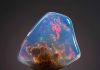 Very Fine American Contra Luz Opal