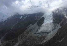 Rusting fool’s gold in glaciers a sign of increased carbon